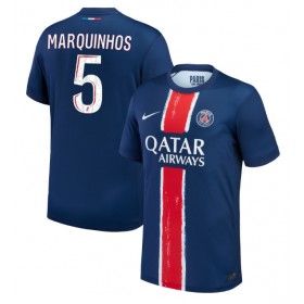 Paris Saint-Germain Marquinhos #5 Hemmakläder 2024-25 Kortärmad